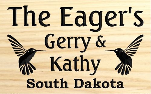 The Eager's sign
